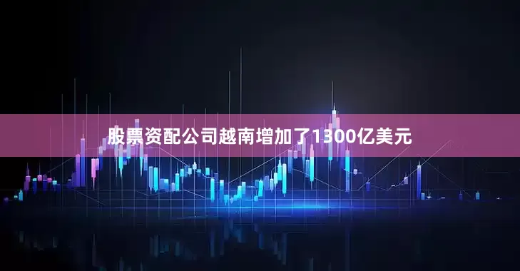 股票资配公司越南增加了1300亿美元